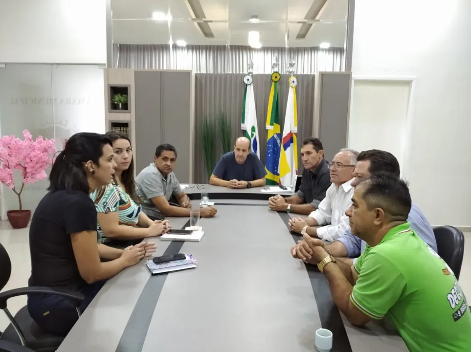 Vereadores recebem gerente administrativa do Hospital da Providência