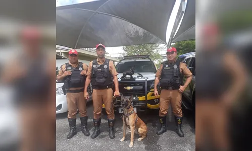 Cão Horus da PRE é campeão em torneio de faro