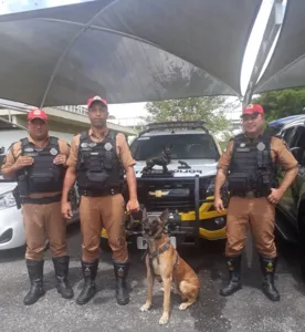 Cão Horus da PRE é campeão em torneio de faro