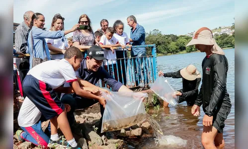 Prefeitura inicia processo de repovoamento de rios de Apucarana