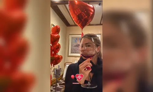 Caio Castro posta homenagem a Grazi Massafera no Valentine's day