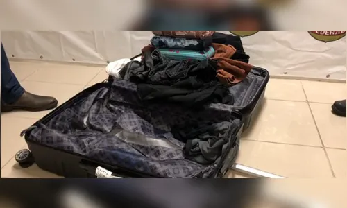 Estudante é presa no Aeroporto Afonso Pena ao tentar embarcar para Portugal com 5 kg de drogas