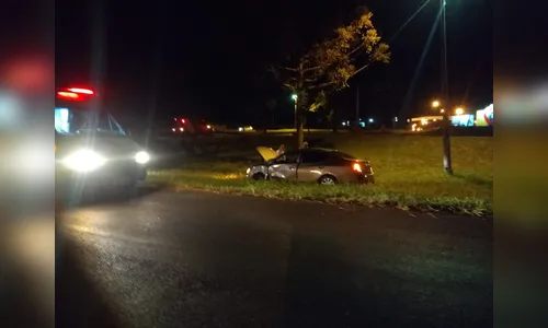 Homem é atropelado ao prestar socorro a acidente no trevo de Ivaiporã