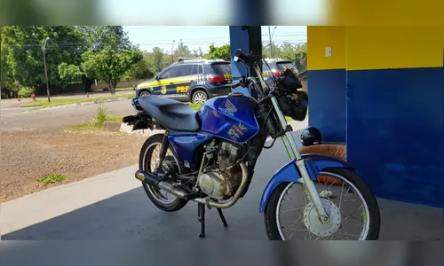Condutor de motocicleta com placa falsa é preso pela PRF em Ibiporã