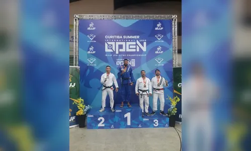Apucaranense conquista medalha de ouro em competição de Jiu-Jitsu