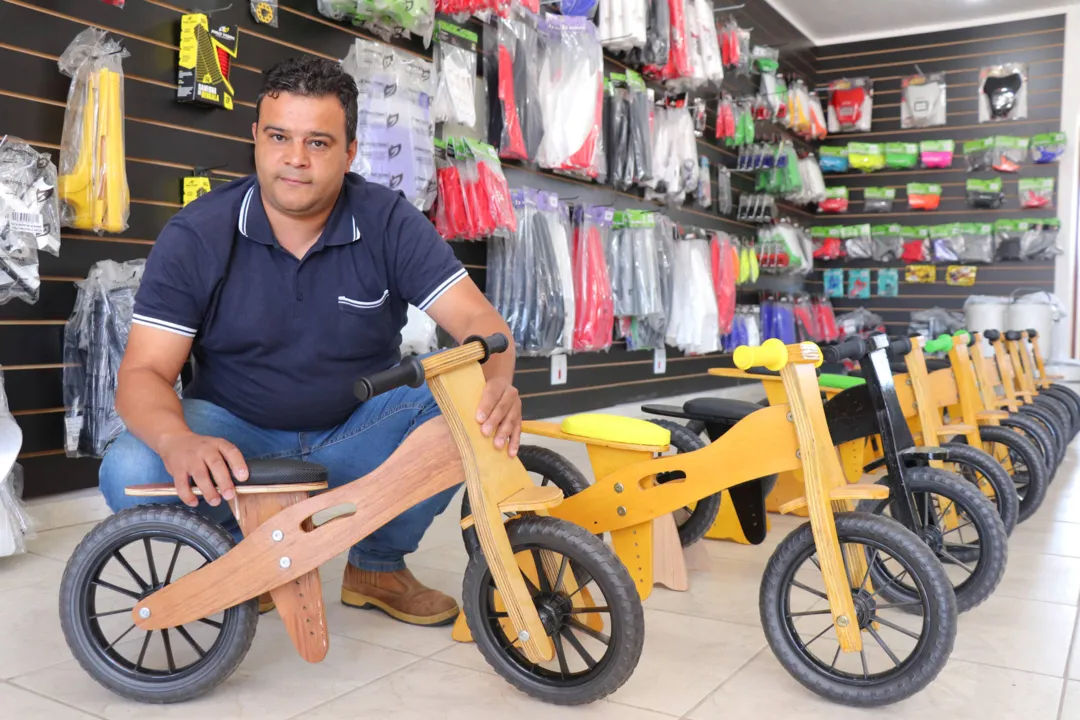 Com apoio do Tecpar, empresário cria bicicleta ecológica