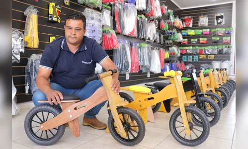 Com apoio do Tecpar, empresário cria bicicleta ecológica
