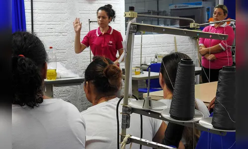 Parceria leva trabalho a detentas da Penitenciária de Foz do Iguaçu