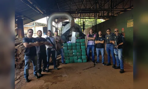 Polícia Civil realiza incineração de aproximadamente meia tonelada de drogas, em Apucarana