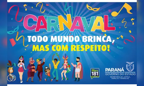 Campanha alerta para a proteção de crianças e adolescentes no Carnaval