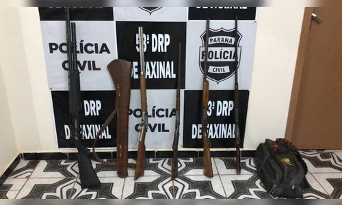 Polícia Civil apreende armas durante investigação de morte em Cruzmaltina  
