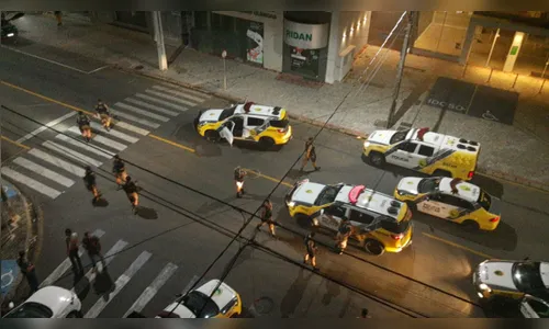 PM morre após ser baleado durante assalto a banco, em Telêmaco Borba; veja o momento da troca de tiros 