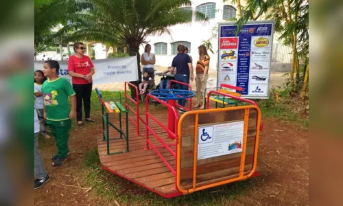 
							Rotary Club inaugura parque infantil inclusivo em Jandaia 
						
						