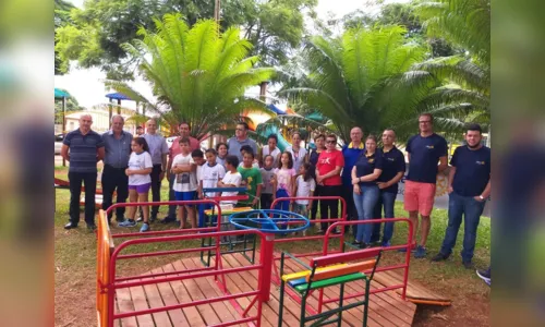 
							Rotary Club inaugura parque infantil inclusivo em Jandaia 
						
						