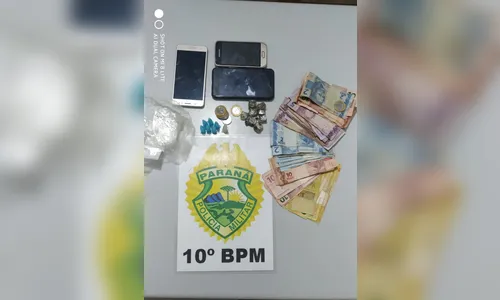 PM de Mauá da Serra apreende maconha e cocaína 