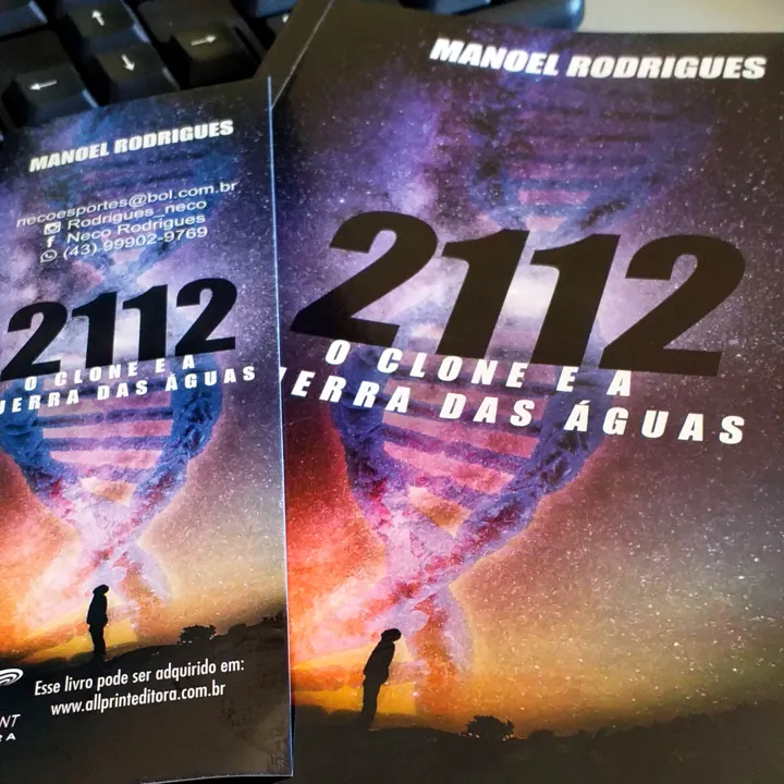 Professor de Educação Física de São Pedro do Ivaí lança livro de ficção pós-apocalíptica