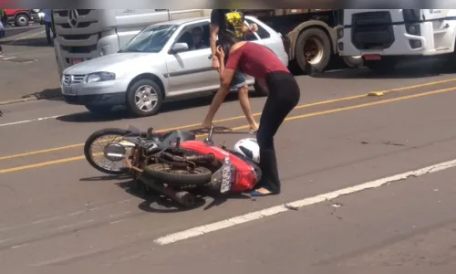 
							Três pessoas ficam feridas em atropelamento na Avenida Minas Gerais
						
						