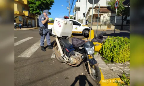 
							Motociclista sofre ferimentos após acidente em Apucarana
						
						