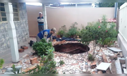 Criança cai em fossa, em Rolândia 