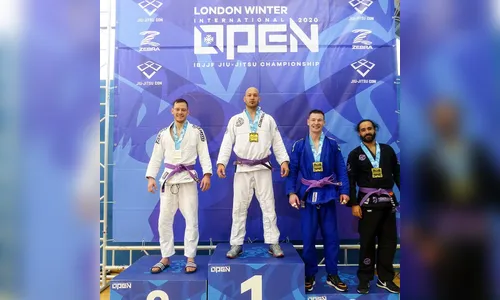 Apucaranense participa de campeonato em Londres e conquista ouro 