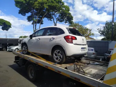 PM de Apucarana encontra carro roubado 