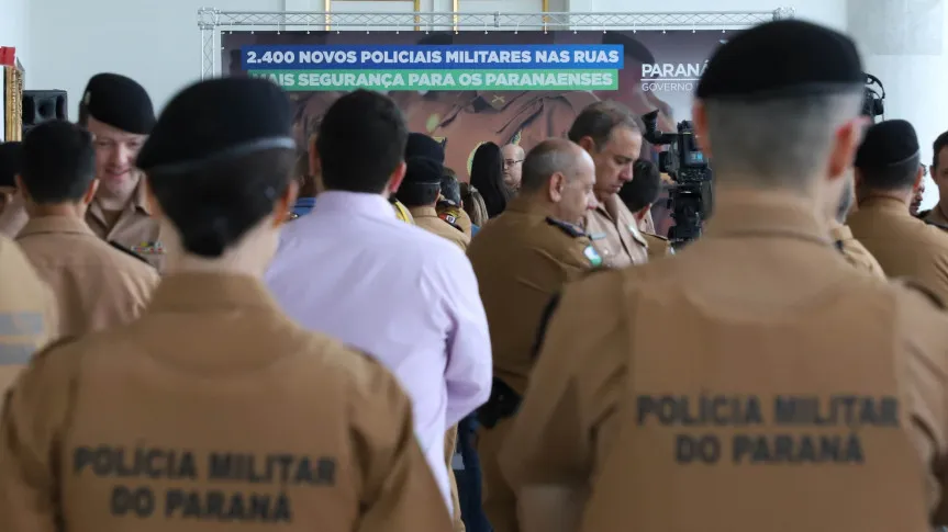 Romanelli destaca concurso para 2,4 mil policiais militares no Paraná