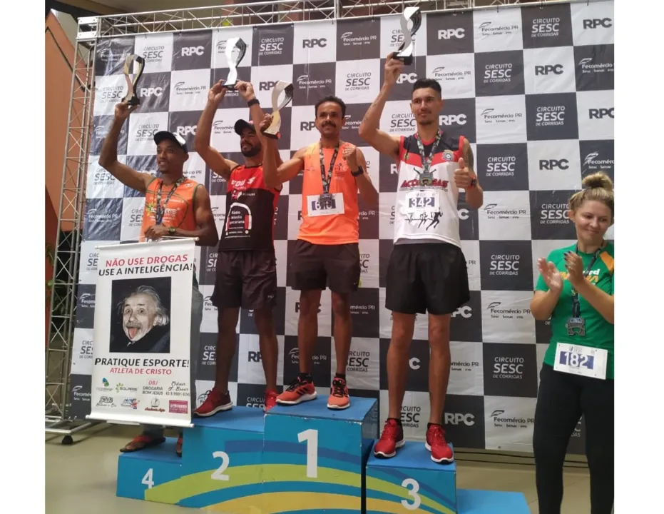 Atleta de Apucarana vence Circuito Sesc de Atletismo em Londrina