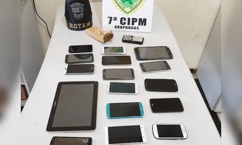 Homens monitorados por tornozeleira eletrônica são presos por tráfico em Arapongas