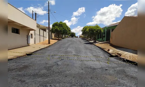 Ruas de Lunardelli são contempladas com pavimentação asfáltica