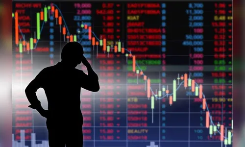 Bolsa interrompe negócios após queda de 10% e pânico nos mercados