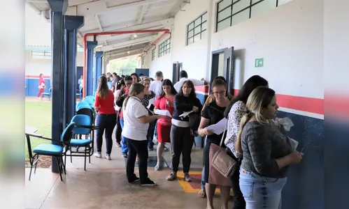 Mais de 21 mil candidatos realizam as provas do concurso público em Arapongas 