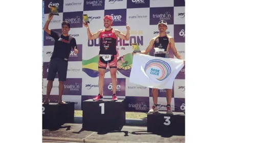 Apucaranense vence prova de Duathlon em João Pessoa