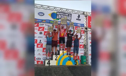 Piloto de Apucarana é destaque no Campeonato Brasileiro de Enduro