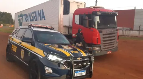 Toda a carga foi recuperada e um envolvido, preso em flagrante. (Foto: divulgação PRF)