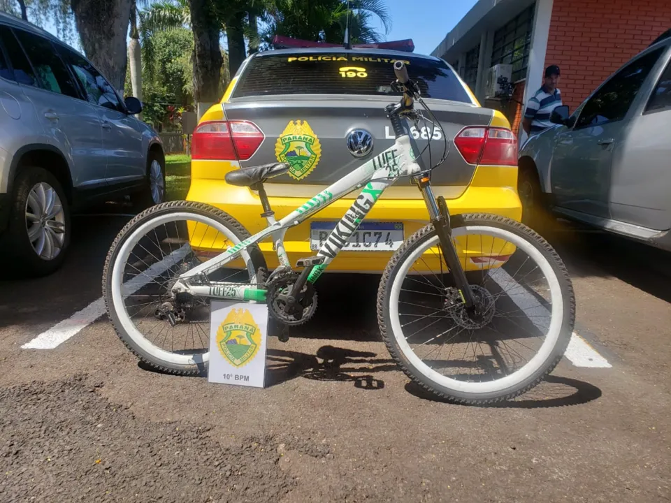 PM de Apucarana recupera bicicleta furtada
