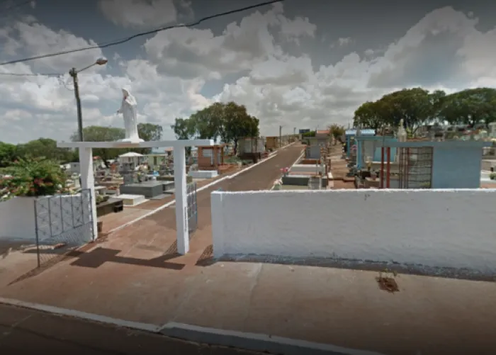 Cemitério municipal de Marumbi. Foto: Divulgação