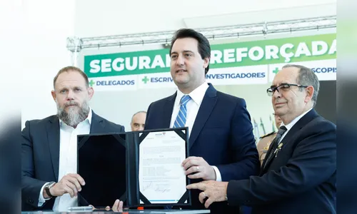 Governador anuncia PEC que garante aposentadoria integral às forças de segurança