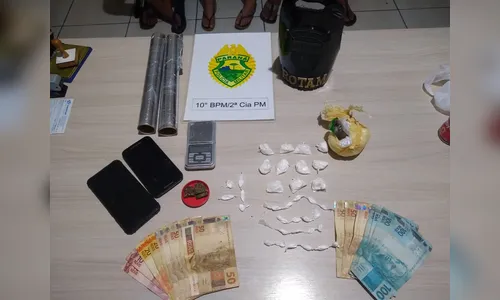 PM prende homem e apreende adolescente suspeitos de tráfico de drogas em São Pedro do Ivaí