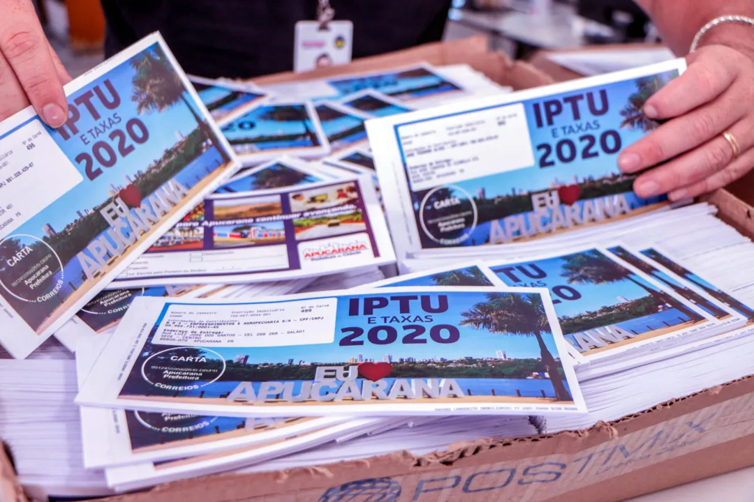 Apucarana recebe 32% do IPTU à vista