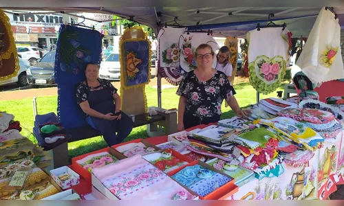 Feirinha de artesanatos especial do mês da mulher segue nesta segunda (16) em Apucarana 