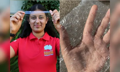 Estudante transforma casca de camarão em plástico biodegradável