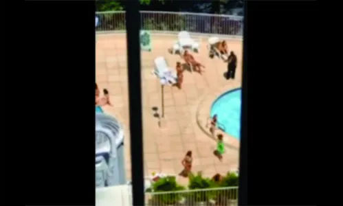 Moradores fazem 'panelaço' contra vizinhos que usam à piscina em condomínio