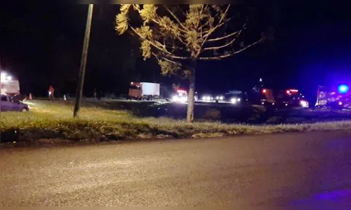 Morre no Honpar vítima de acidente de trânsito no trevo de Ivaiporã