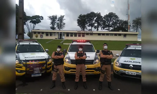 PM passa atender ocorrências de luvas, óculos de proteção e máscaras 