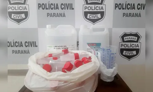Polícia Civil do Paraná apreende álcool comercializados de forma irregular
