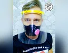 Associação DAR A MÃO produz máscaras para doar aos profissionais de saúde