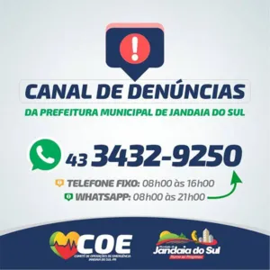 Jandaia do Sul cria comitê de operação emergenciais de controle do coronavírus
