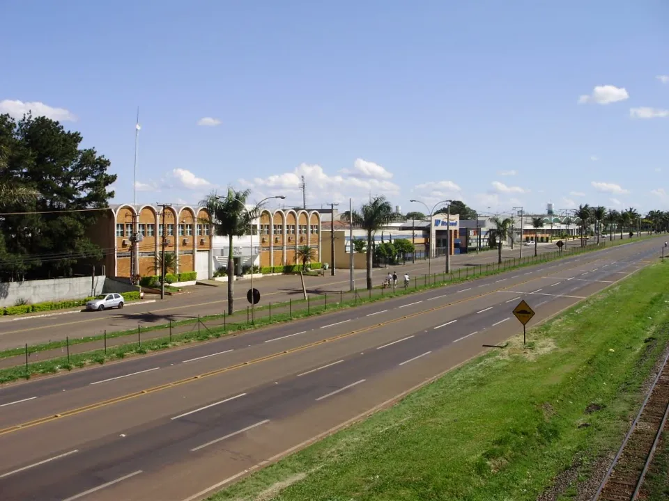 Parque Industrial de Arapongas. Foto: Reprodução