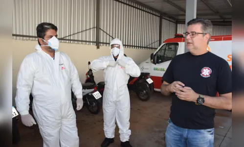 
							SAMU da região de Ivaiporã isola ambulância para atendimentos a pacientes com Coronavírus
						
						