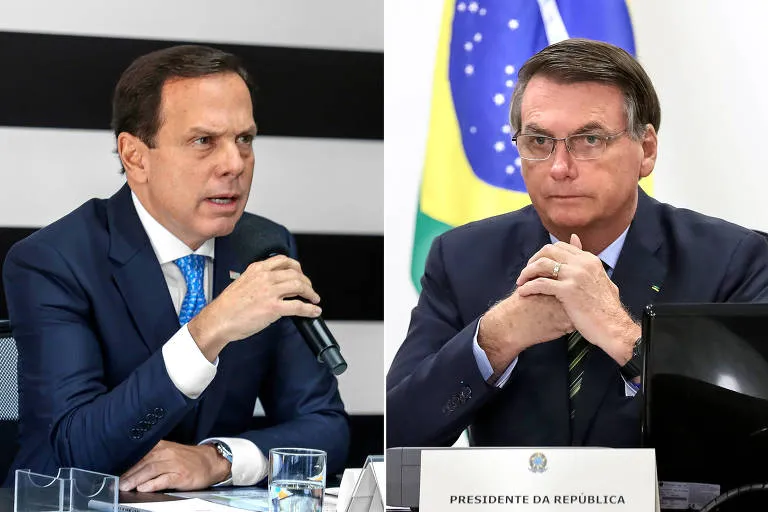 Doria chama Bolsonaro de "irresponsável" por campanha pelo fim do isolamento